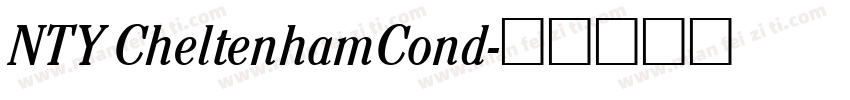 NTY CheltenhamCond字体转换
